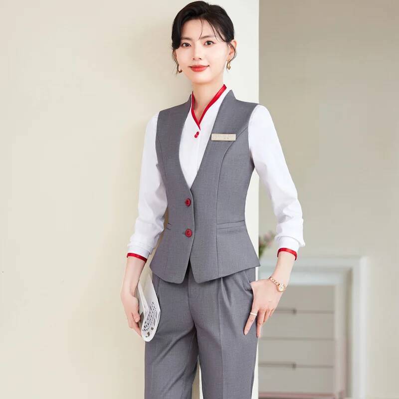 Women Formal Wear Winter - 플러스 사이즈 5XL 정장 바지 정장
