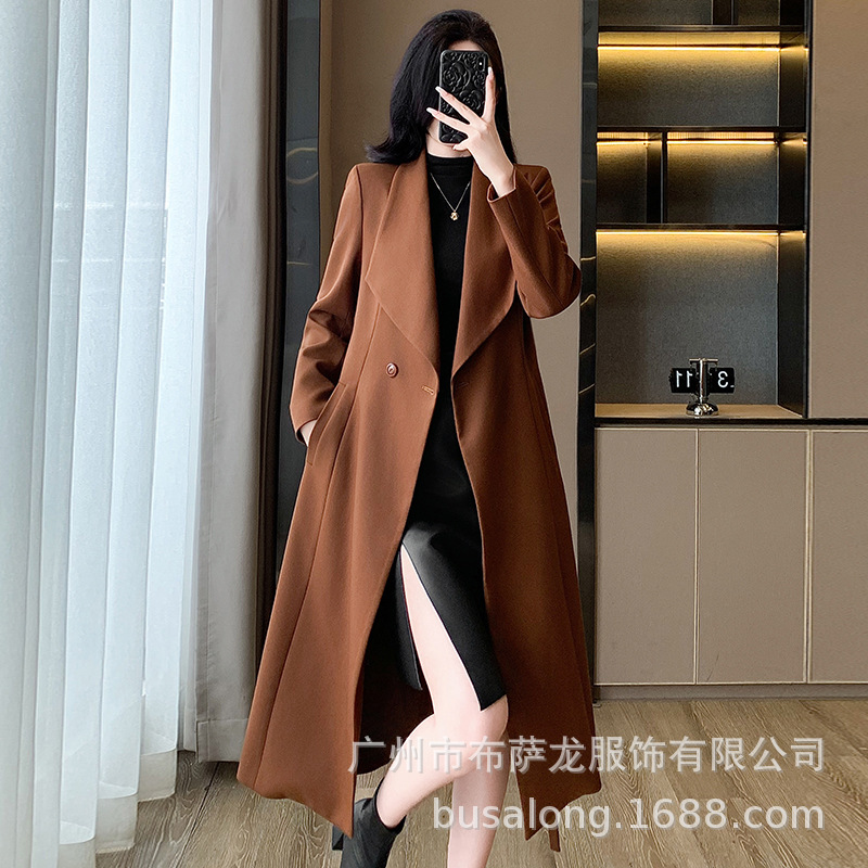 Women Formal Wear Winter - 2025년 신상 가을 겨울 여성 트렌치코트,