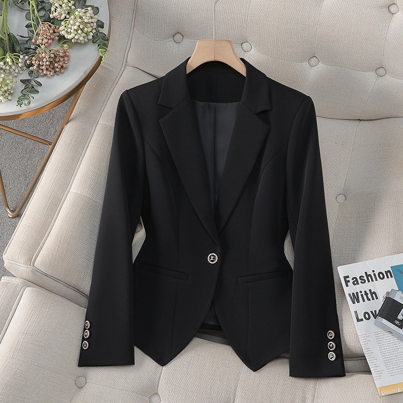 새로운 패션 여성 정장 블레이저 여성 레드 화이트 블랙 - Women Formal Wear Black 리뷰 및 가격