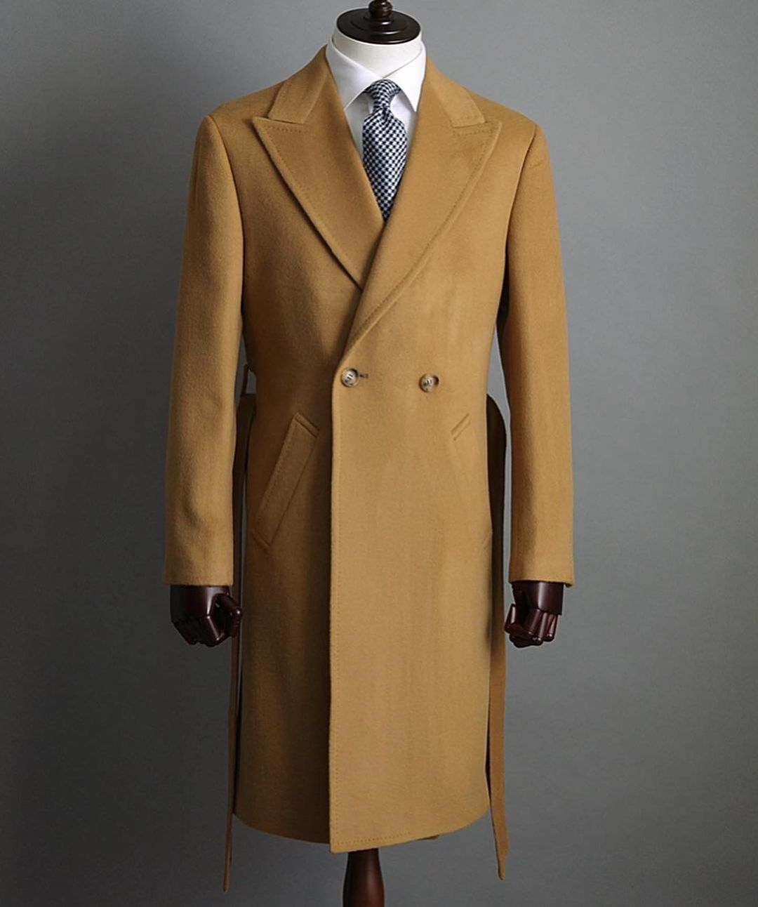 남성용 오버코트 라이트 탄 남성 정장 코트 겨울용 블렌 - Tailored Coat Wool 리뷰 및 가격