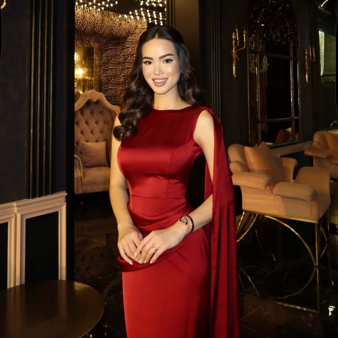 벨라 맞춤 제작 레드 새틴 원숄더 프롬 드레스 파티 드 - Women Formal Wear For Graduation 리뷰 및 가격