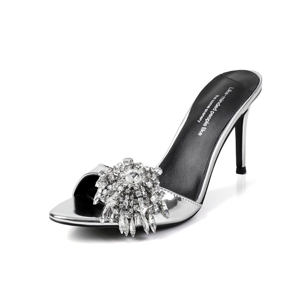 진짜 가죽 여성 유행 여름 오픈 발가락 슬림 힐 하이힐 - Women Formal Wear Heels 리뷰 및 가격