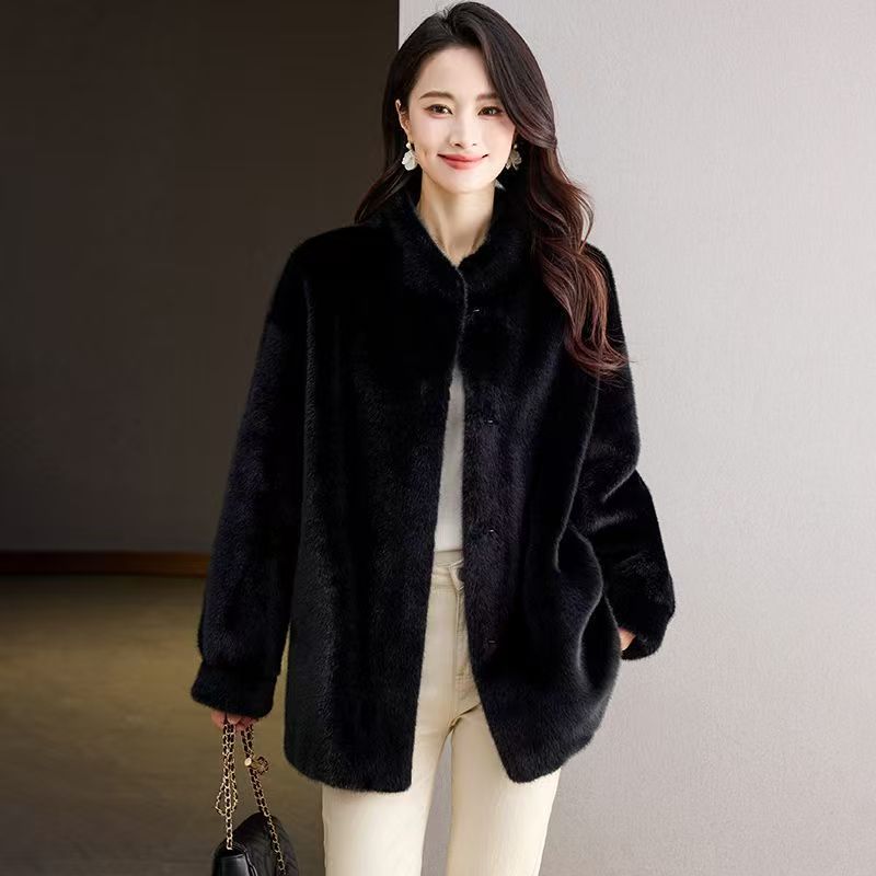 인조 밍크 코트 여성용 가을 따뜻한 울 정장 비즈니스  - Tailored Coat Wool 리뷰 및 가격