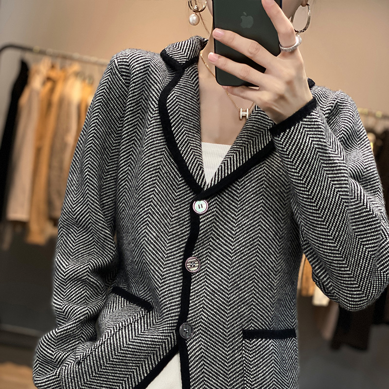 가을 겨울 여성 순수 캐시미어 울 정장 코트 스웨터 캐 - Tailored Coat Wool 리뷰 및 가격