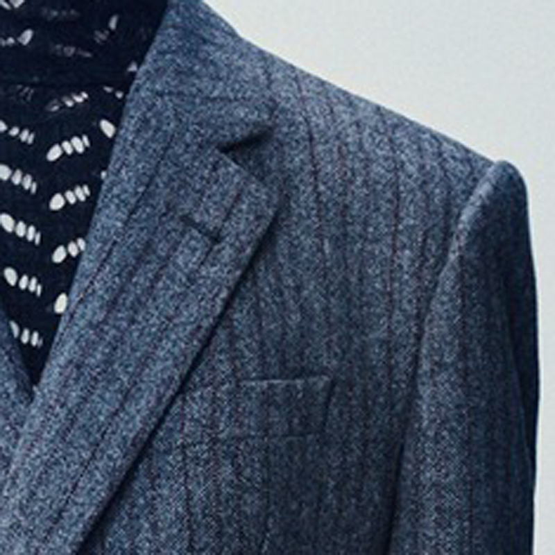 남성용 더블 브레스트 고품질 울 그레이 스트라이프 영국 - Tailored Coat Wool 리뷰 및 가격