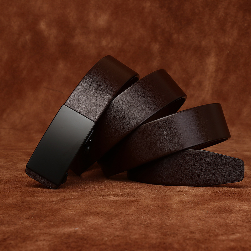 심플 스타일 이너웨어 투슬리스 자동 버클 벨트 남성 비 - Women Formal Wear Belt 리뷰 및 가격