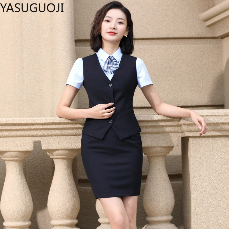 YASUGUOJI 우아한 패션 여성 조끼 작업복, 슬림 - Women'S Formal Wear Plus Size 리뷰 및 가격