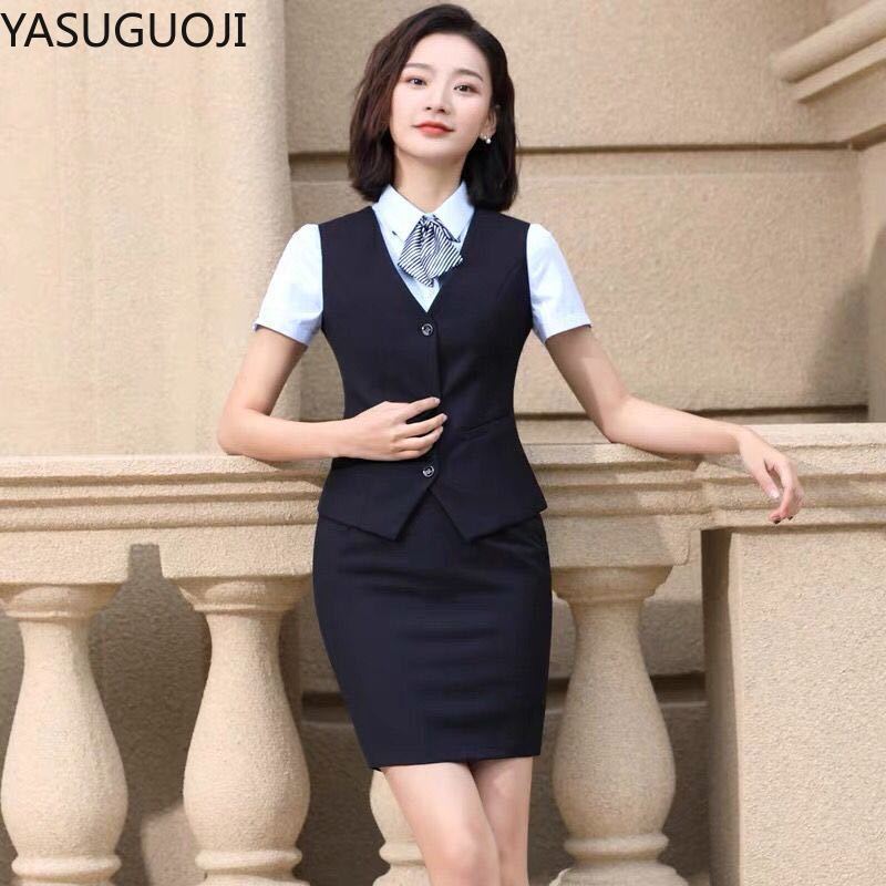 YASUGUOJI 우아한 패션 여성 조끼 작업복, 슬림 - Women'S Formal Wear Plus Size 리뷰 및 가격